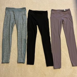 Athleta girl leggings bundle size xl/14